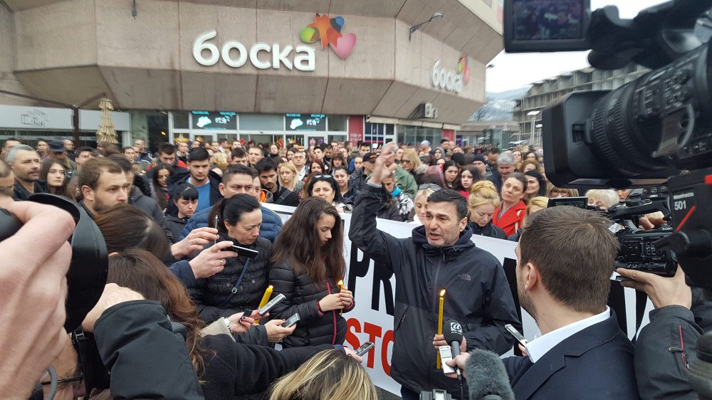 Протести через вбивство Давида Драгичевича